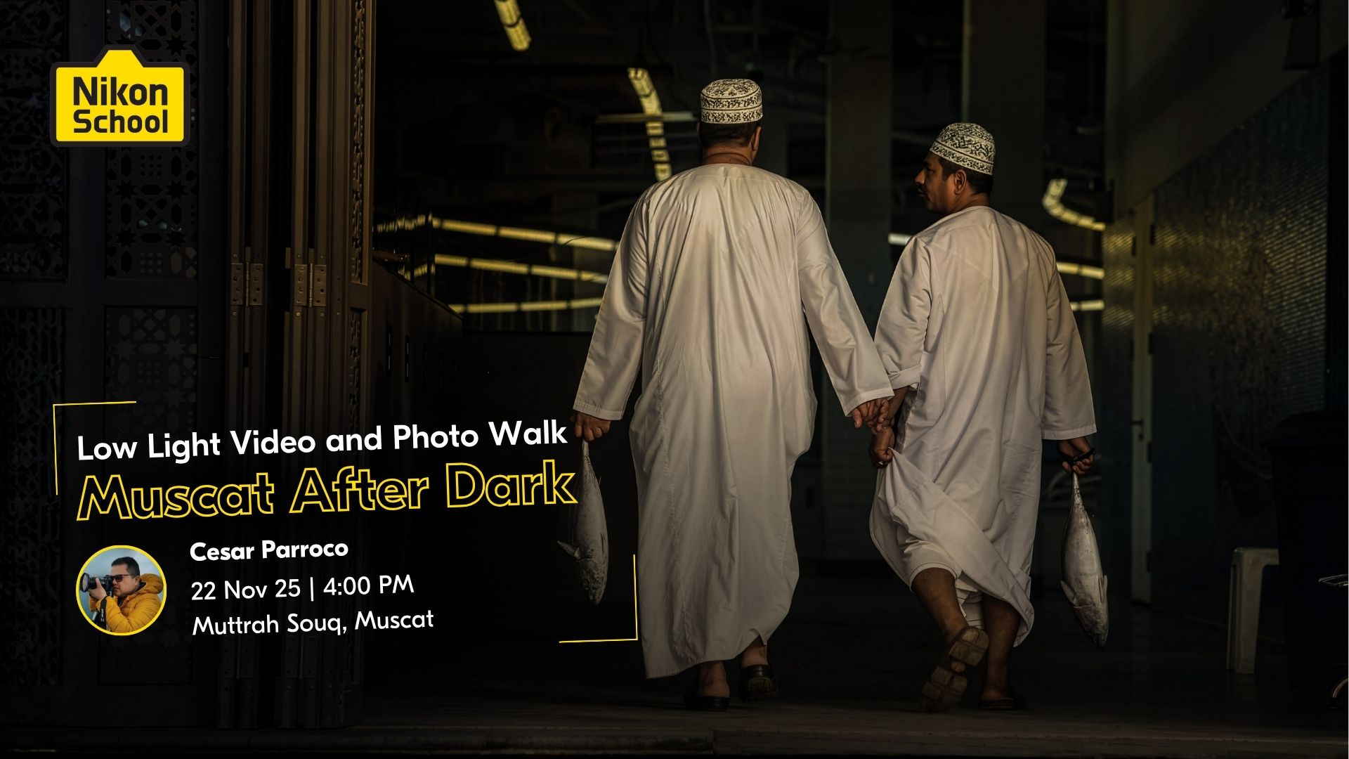 Muscat After Dark : Video Photowalk