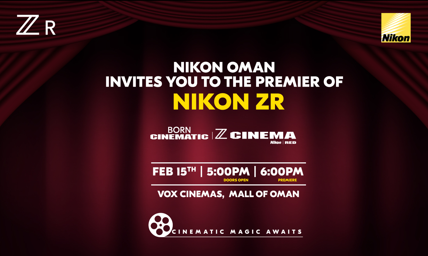 Premiere of Nikon ZR